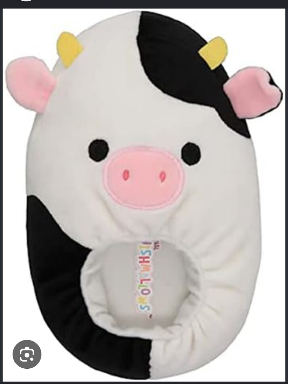 Squishmallow Connor Cow Slippers